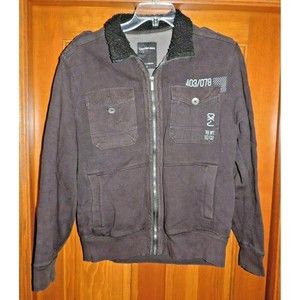 Calvin Klein Men’s Warm Lined Zip Up Jacket Size Medium